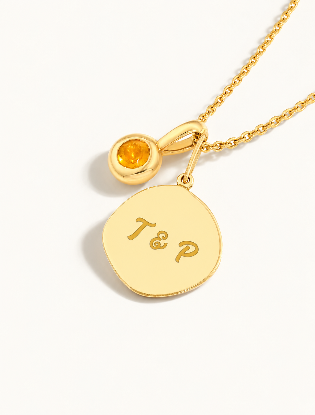 Freeform Circle Pendant