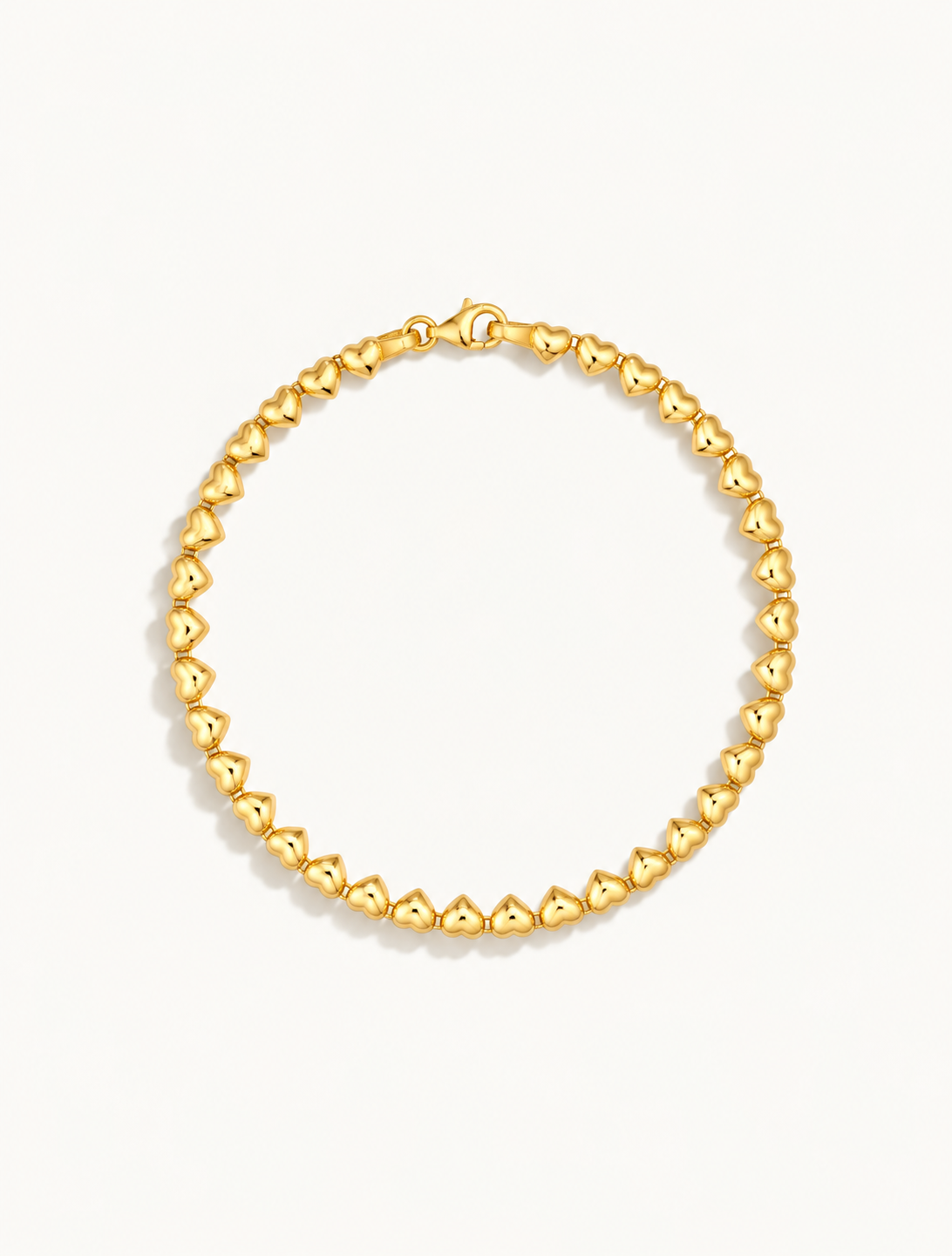 Puffy Heart Bracelet