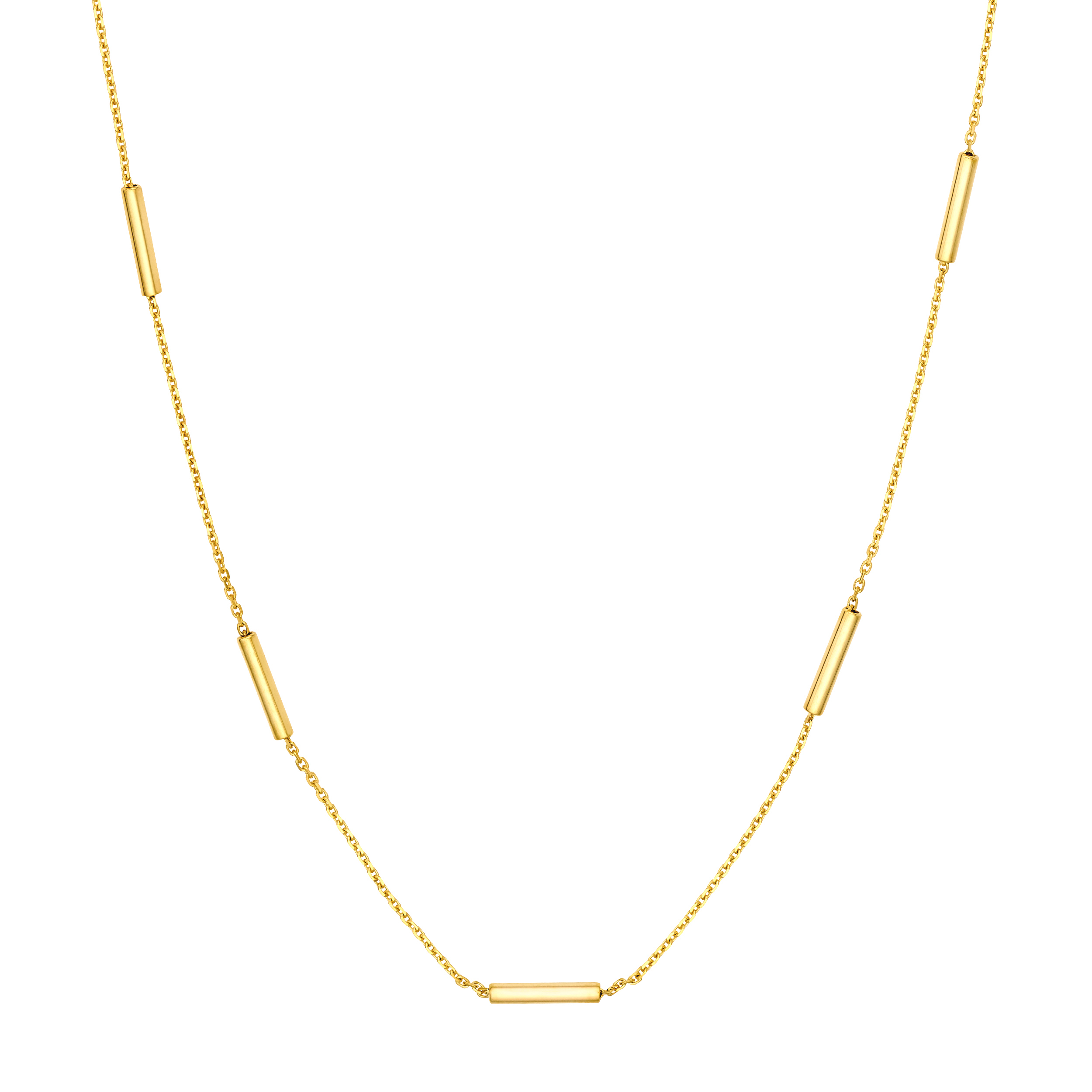 Dainty Bar Station Chain